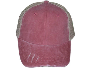 Vintage Mesh Trucker Hats - BK Caps Low Profile Structured