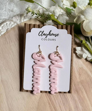 Polymer Clay Mama Dangle Earrings