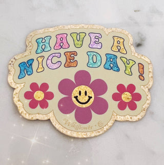 Affirmation Positive Quote Stickers - Glitter