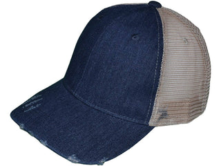 Vintage Mesh Trucker Hats - BK Caps Low Profile Structured