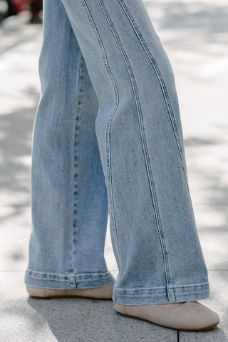 Judy Blue Ciarra Retro Wide Leg Jeans