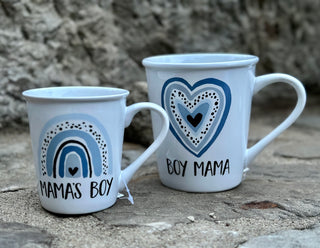 Boy Mom Ceramic Cup Set