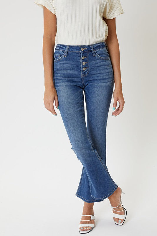 Sharon High Rise Petite Fit Bootcut