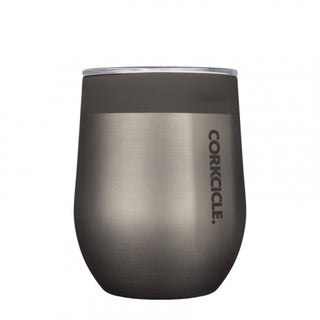 Corkcicle 12oz Shadow Grey Stemless Tumbler