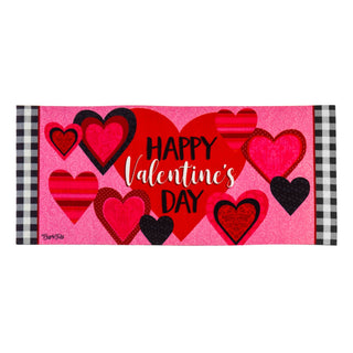 Patterned Valentine's Hearts Sassafras Switch Mat