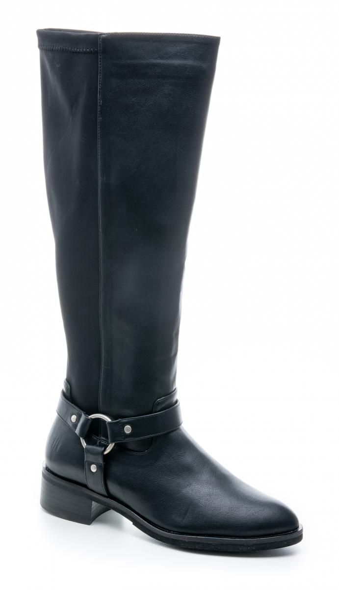 Corkys Holler Tall Black Boot With Zipper