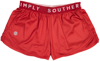 Simply Southern Cheer Short Red