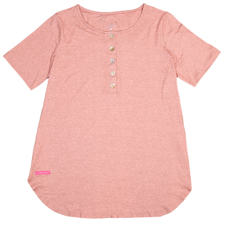 Peony Henley Top