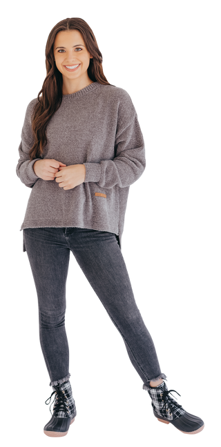 Simply Southern Chenille Crew Neck Sweater