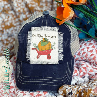 Country Bumpkin Fall Theme - Trucker Hat