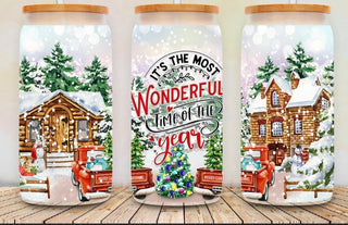 Most Wonderful Time Glass Mug