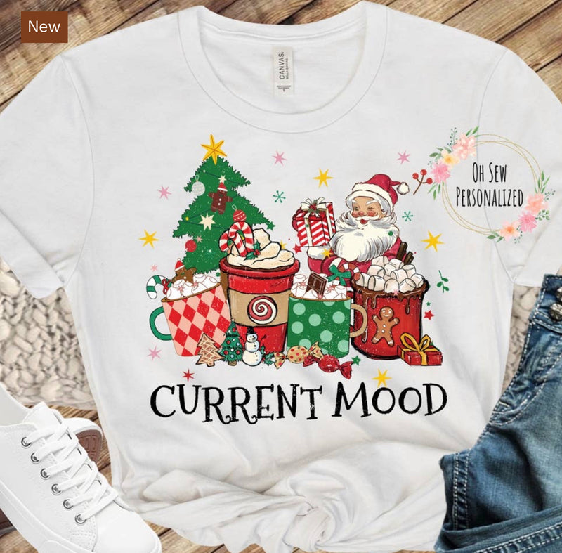 Current Mood Christmas T Shirt