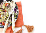 Gold Small Dot Serving Fork