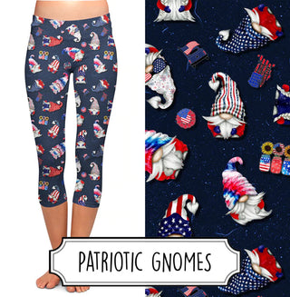 Patriotic Gnome Capris