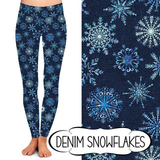 Youth Denim Snowflake