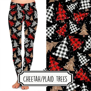 Youth Cheetah/Plaid Tree