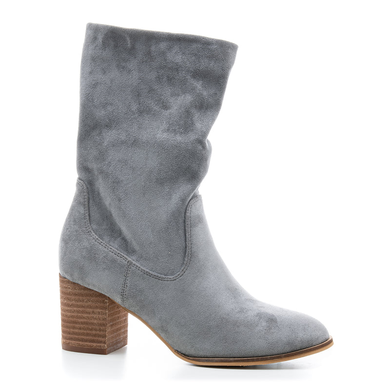 Grey Wicked Slouchy Boot
