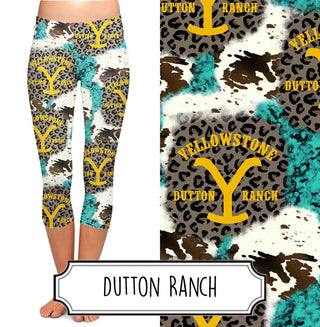 Dutton Ranch Yellowstone Capris