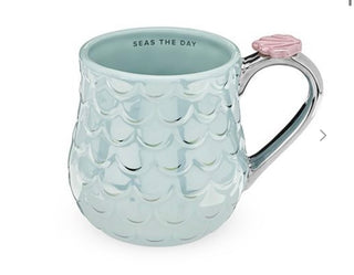 Pinky Up Mermaid Blue Mug