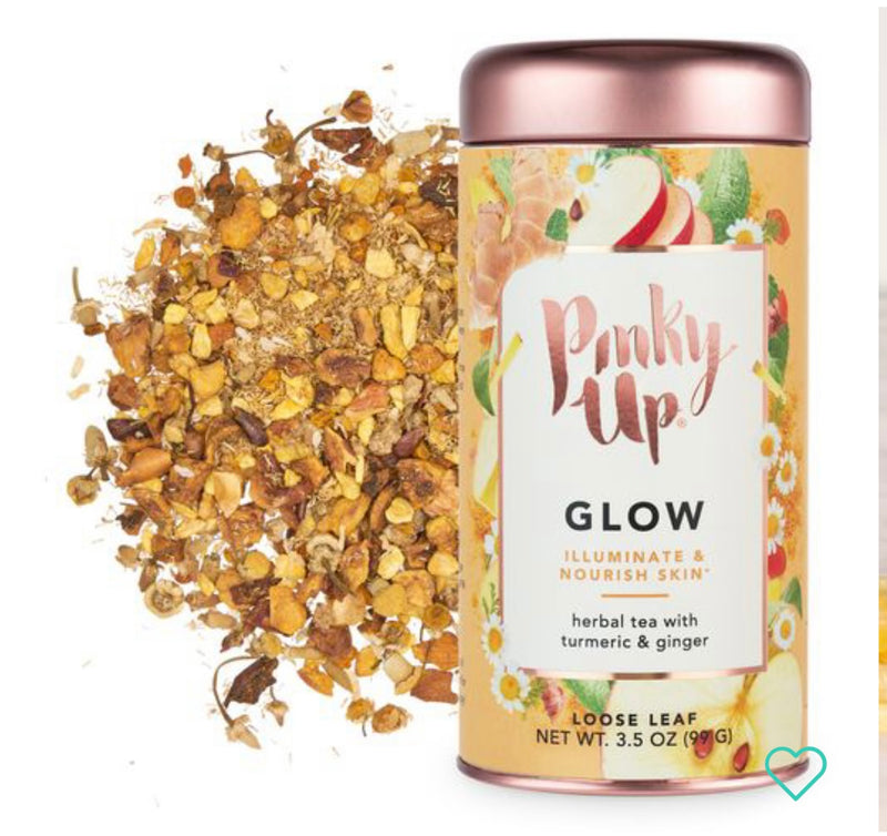 Pinky Up Glow Loose Leaf Tea with Turmeric & Ginger