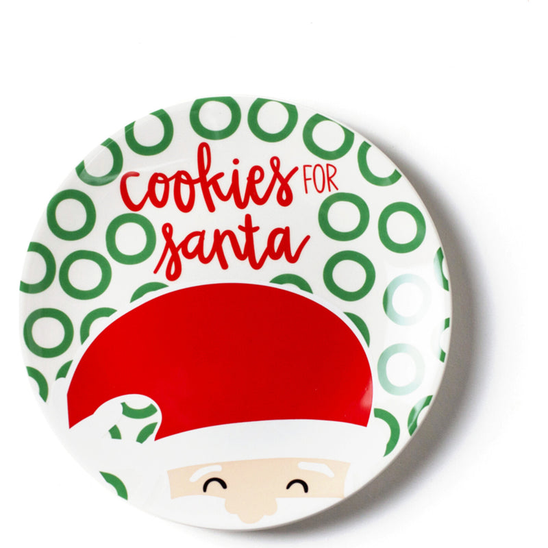North Pole Cookies for Santa Plate