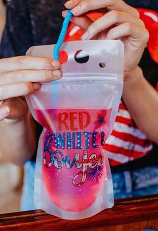 Patriotic Drink Pouches