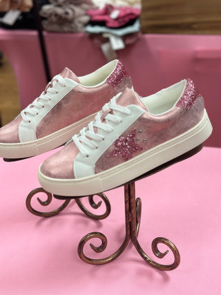 Supernova Pink Metallic Sneakers