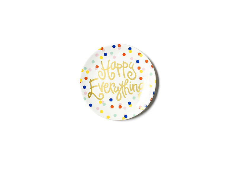 Happy Everything Happy Dot Salad Plate