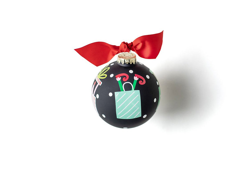 Coton Colors “Black Friday 2021” 100MM Glass Ornament