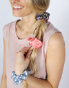 Banded Satin Scrunchies