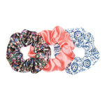 Banded Satin Scrunchies